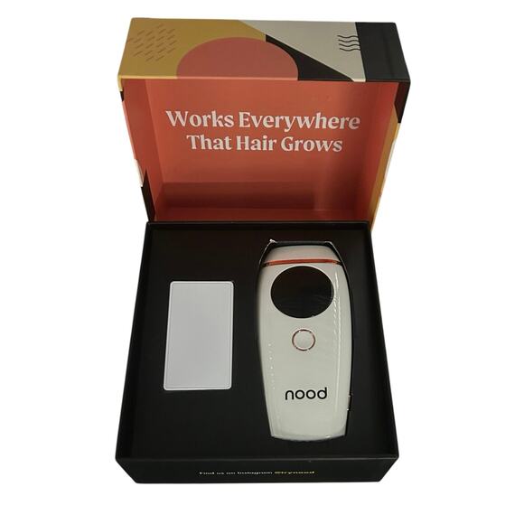 °｡⋆♡ New Nood Flasher 2.0 IPL Laser Hair Removal Device Gloss White